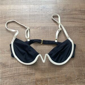 Underwire bikini top